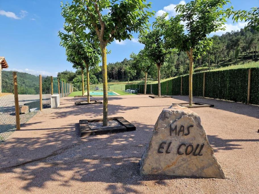 Vila Mas El Coll El Gurb Exteriér fotografie