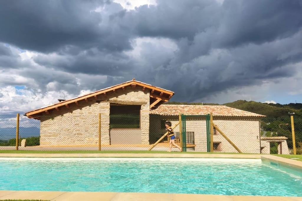 Vila Mas El Coll El Gurb Exteriér fotografie